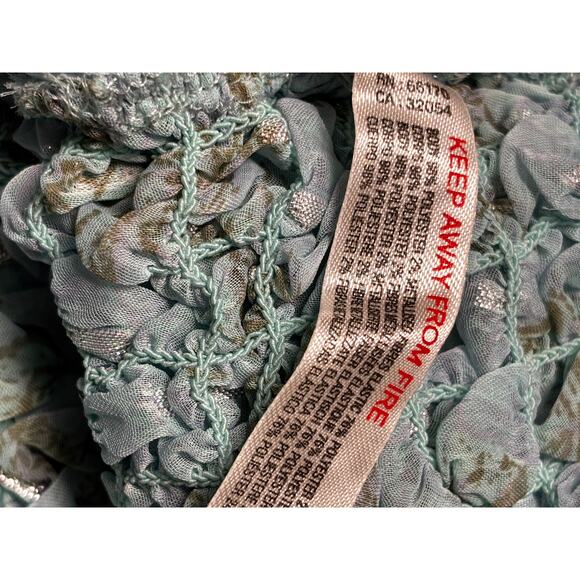 Free People Intimately Scrunch Up Shorts Size S Chambray Combo High Rise Comfy - Picture 5 of 6